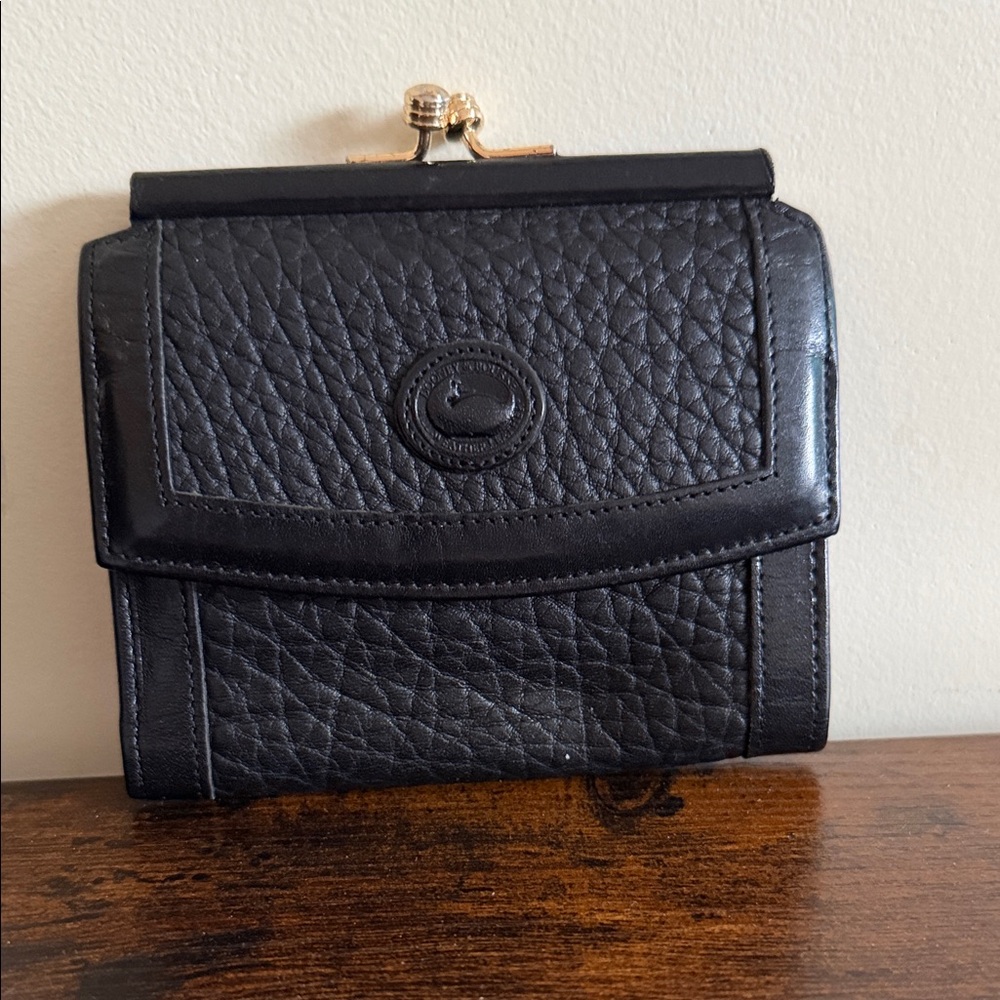 Dooney & Bourke Black Leather Wallet